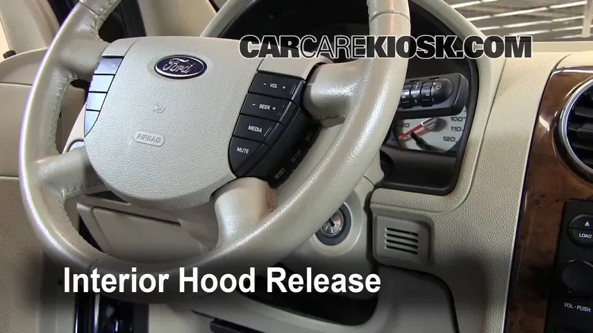 2007 Ford Freestyle Limited 3.0L V6 Hood